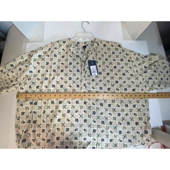 New Universal Thread Boho Prairie Flowy Pull Over Floral Blouse Women's Medium - Picture 8 of 12